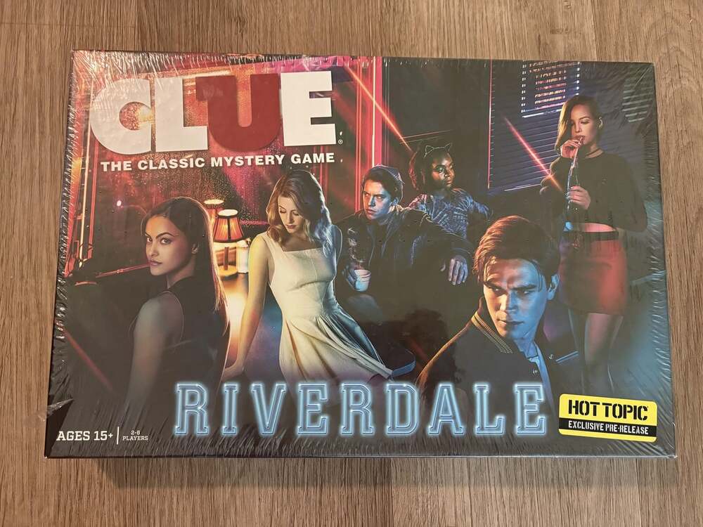 USAopoly Clue Riverdale Board Game 2-6 Players Ages 15+ New Sealed Hot Topic
